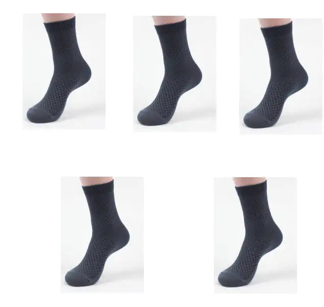 Premium Bamboo Fiber Men's Socks – Ultimate Comfort & Style!