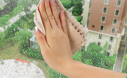 Non-Stick Oil Dish Cloth - Super Absorbent Scouring Rags for Kitchen & Household Cleaning