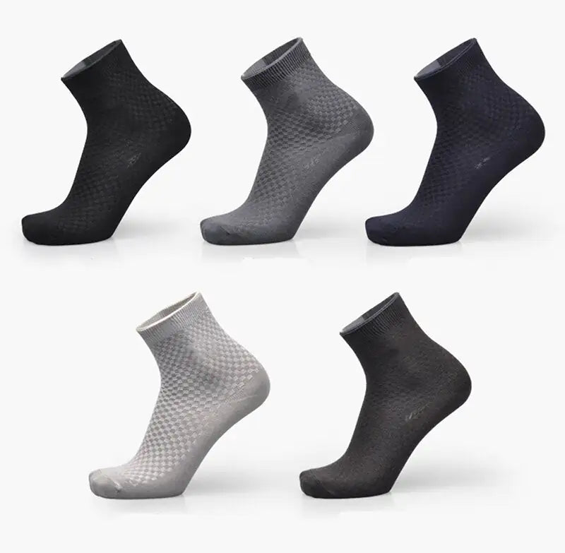 Premium Bamboo Fiber Men's Socks – Ultimate Comfort & Style!