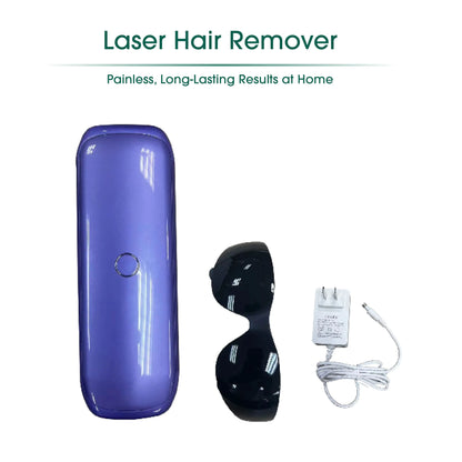 IPL Laser Hair Removal Device – Painless, Permanent Hair Reduction for Face & Body, At-Home Professional Treatment