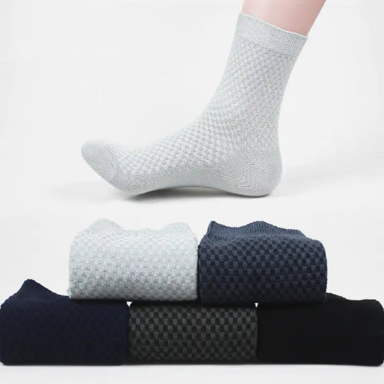 Premium Bamboo Fiber Men's Socks – Ultimate Comfort & Style!